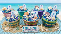 
              1 Pound of Under The Sea Themed Crinkle Paper Shred for Gift Baskets and Packaging
            
