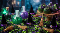 
              1 Pound of Wicked Witch of the West Party Themed Crinkle Paper Shred for Gift Baskets and Packaging
            