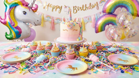 
              1 Pound of Unicorn Themed Crinkle Paper Shred for Gift Baskets and Packaging
            