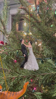 
              Funny Bride & Groom Marriage Ornament Newlyweds Gift - Also Hilarious Wedding Cake Topper
            