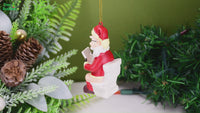 
              Santa On The Throne Christmas Ornament
            