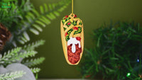 
              Taco Food Christmas Ornament
            