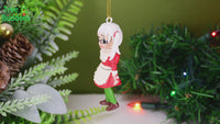 
              Anime Mrs. Claus Christmas Cartoon Character Ornament
            