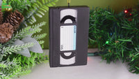 
              VHS Tape Retro Decor Personalizable Christmas Ornament
            
