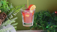 
              Old Fashioned Whiskey Cocktail Christmas Ornament
            