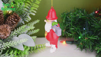 
              80's Hip Hop Santa Resin Christmas Ornament
            