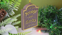 
              A Christmas Carol Scrooge & Marley Counting House Sign Ornament
            