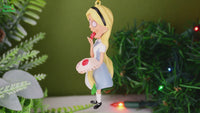 
              Alice in Wonderland Eating Magic Mushrooms Funny Christmas Ornaments
            