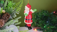 
              Funny Dabbing Santa™ Christmas Ornament
            