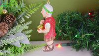 
              Caesar Salad Funny Play on Words Julius Caesar Christmas Ornament
            