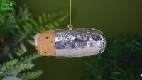 
              Burrito Wrapped in Tin Foil Food Christmas Ornament
            