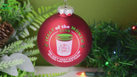 
              Jelly of The Month Club Red Glass Christmas Ornament
            