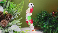 
              Soccer Santa Sports Christmas Ornament
            