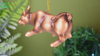 
              Bronze Bull Market Stock Trading ~ Day Trader Christmas Ornament
            