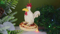 
              Chicken and Waffles Christmas Ornament Funny Decoration
            