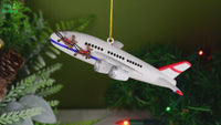 
              Santa Hit By Plane Funny Christmas Ornament Hilarious Decor
            