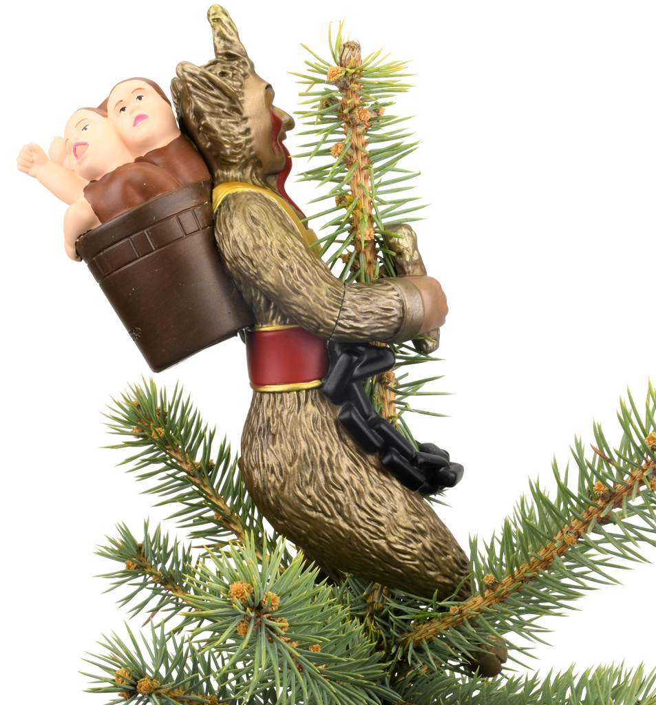 Creepy Krampus Tree Topper for Christmas or Halloween Trees Large