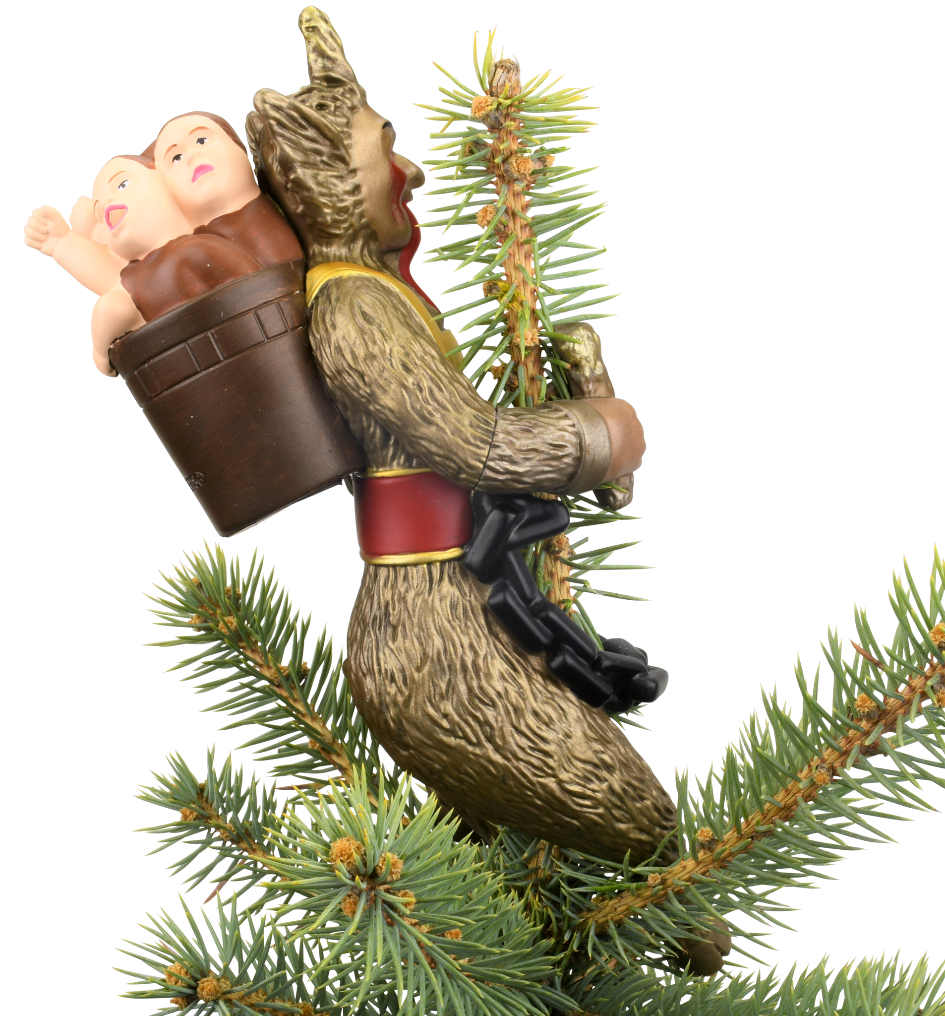 Creepy Krampus Tree Topper for Christmas or Halloween Trees Large