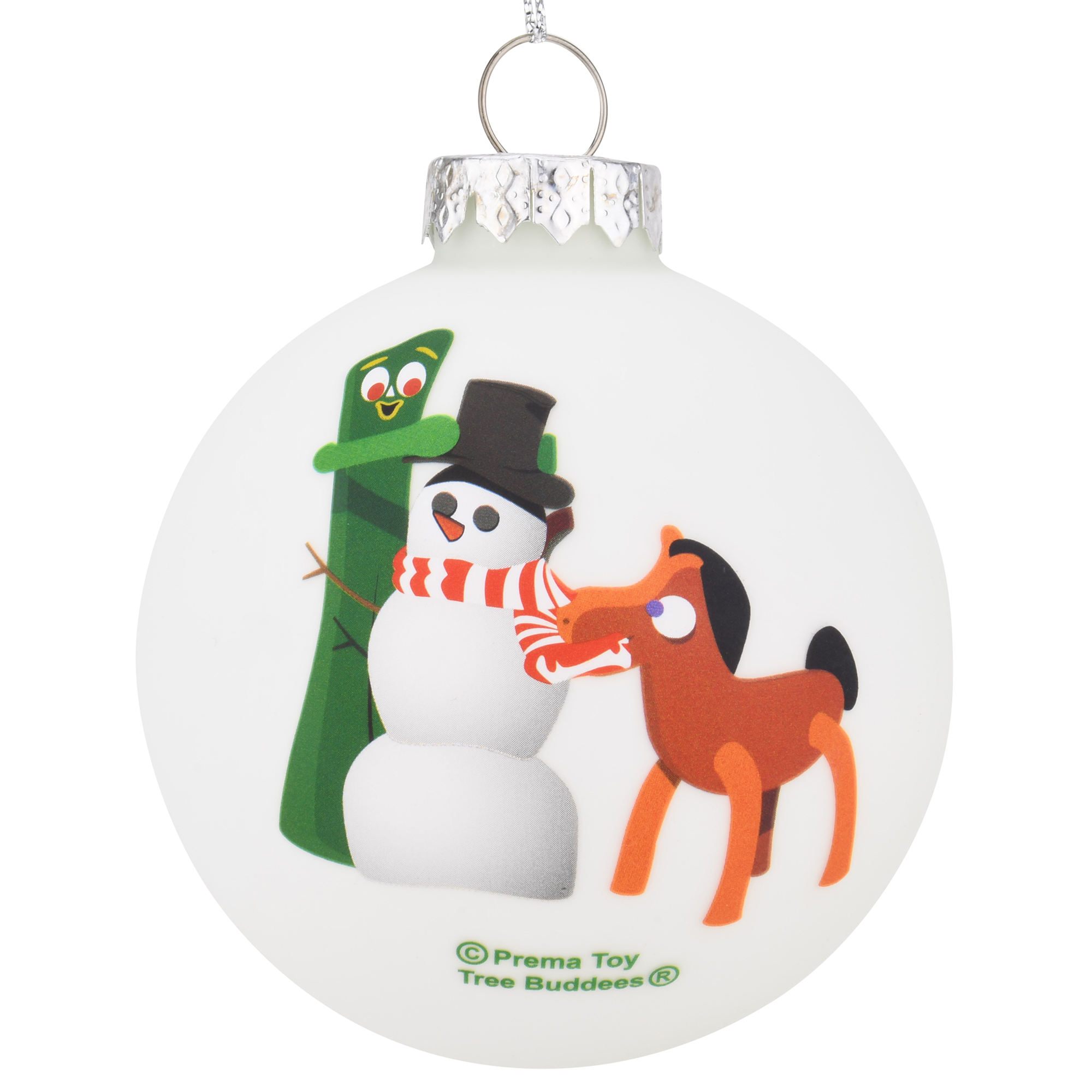 Gumby Christmas ornaments