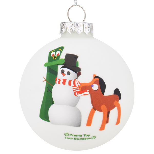 Gumby Christmas ornaments