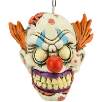 
              scary clown ornaments
            