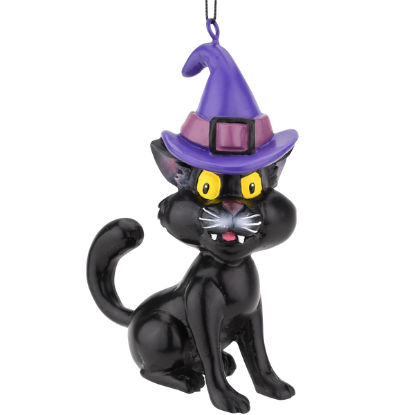 black cat halloween decoration