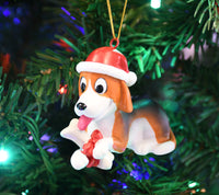 
              beagle Christmas ornaments
            