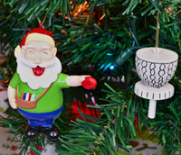 
              disc golf christmas ornament
            