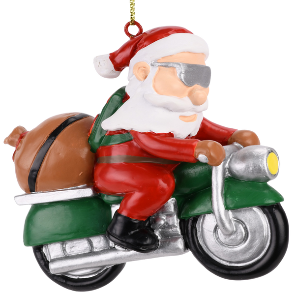 motor cycle christmas ornaments