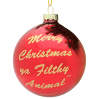 
              merry christmas you filthy animal ornament
            