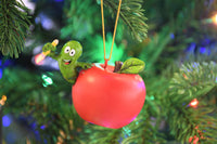 
              apple christmas ornaments
            