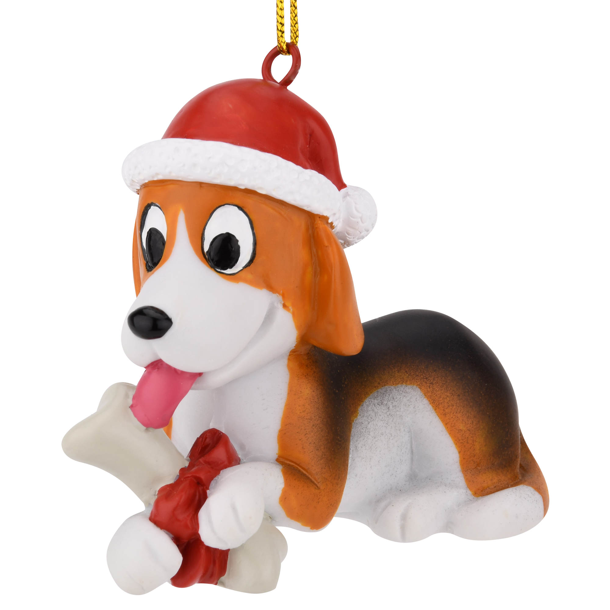 puppy christmas ornament