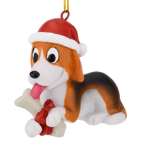 
              puppy christmas ornament
            