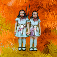 Creepy Twins Halloween / Christmas Ornaments