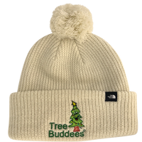 
              Tree Buddees Embroidered The North Face® Winter Beanie - Vintage White
            