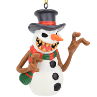 
              Evil Snowman Halloween Horror Christmas Ornaments
            