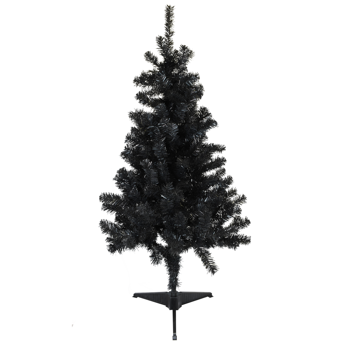 Black Halloween / Christmas Tree 4 Feet Tall Decoration Tree Buddees