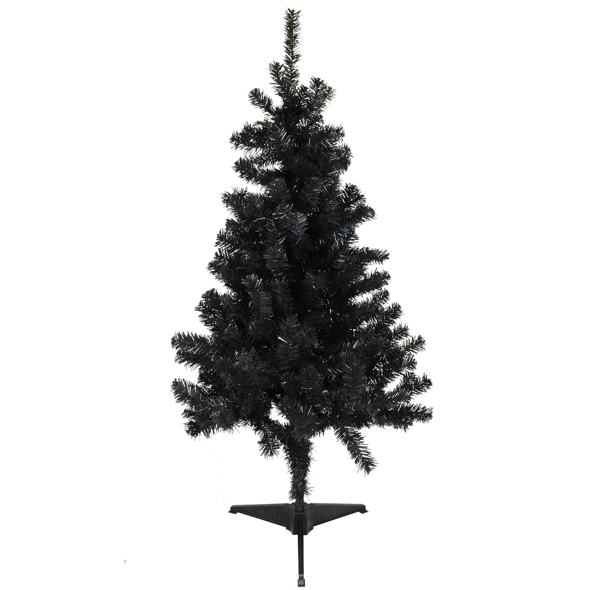 Black Halloween / Christmas Tree 4 Feet Tall Decoration| Tree Buddees