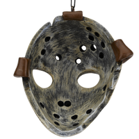 
              Bloody Hockey Mask Halloween Ornament Scary Decoration
            