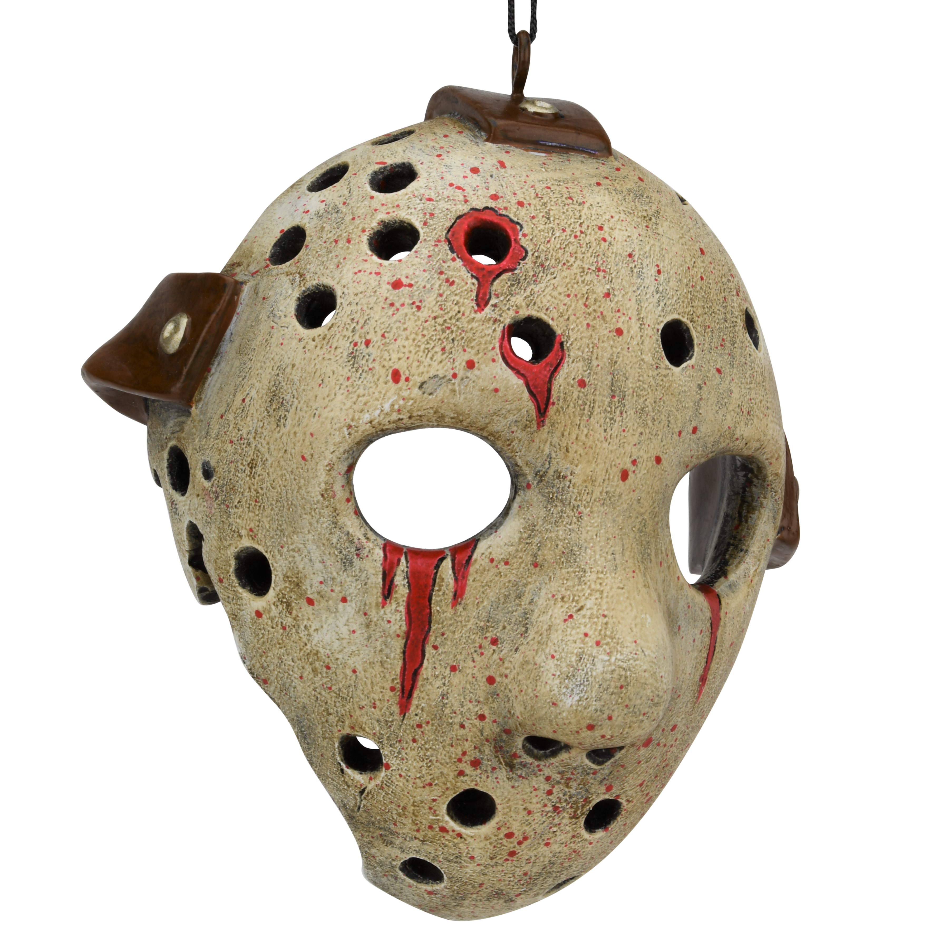 Bloody Hockey Mask Halloween Ornament Scary Decoration