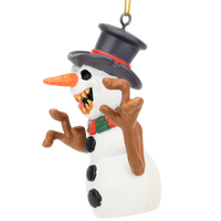 
              Evil Snowman Halloween Horror Christmas Ornaments
            