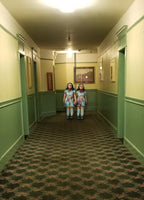 
              scary twins in hallway
            